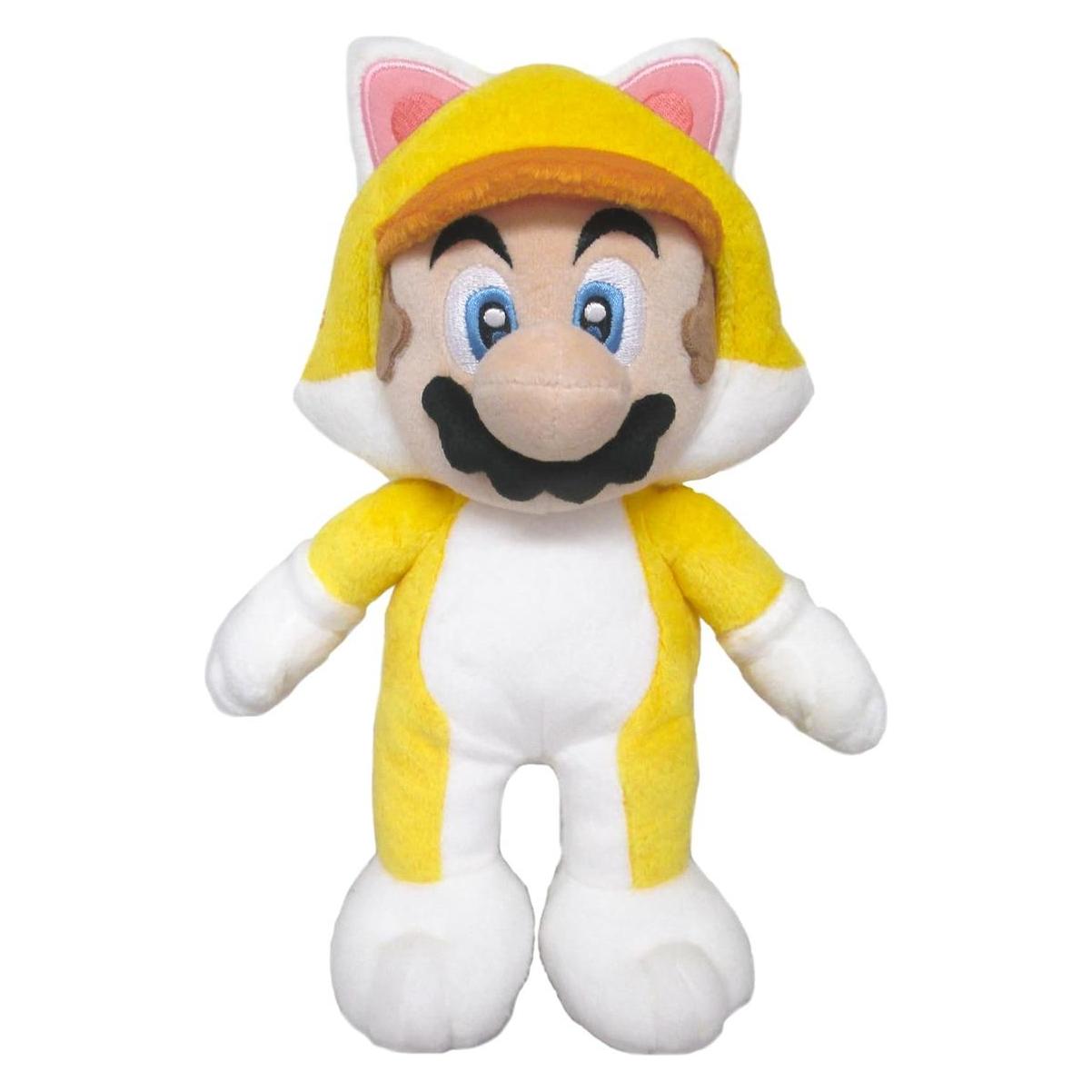 Together Plus SUPER MARIO 3D LAND - Mario Chat - Peluche 24cm (24 cm) (PELNIN-SM3D-MARC24)