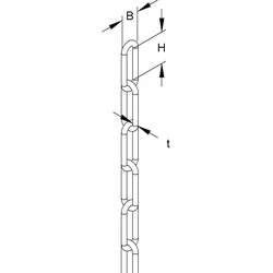 Niedax Gliederkette KG-4