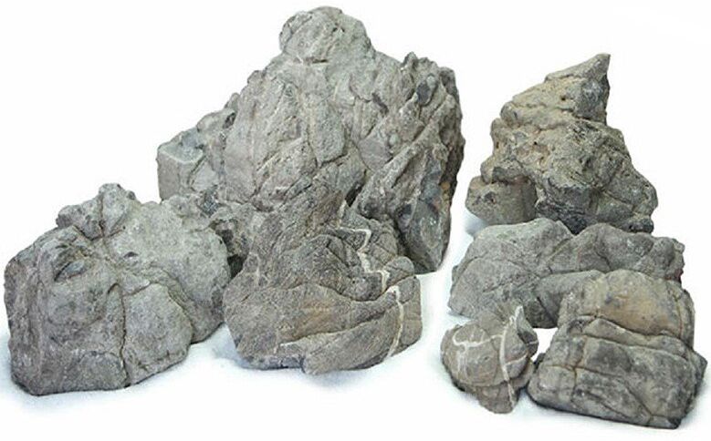 PRODAC 10 kg Rocce Pietre Lichene Naturali per Aquascaping Decorazione Acquario