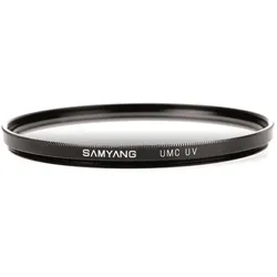 Samyang UV UMC 72mm (72 mm, UV-Filter), Objektivfilter, Schwarz