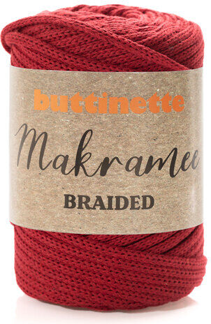 buttinette Makramee-Garn "Braided", geflochten, Stärke: 4 mm, Länge: 65 m