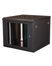 VALUE 19-Zoll Wandgehäuse 600x600mm schwarz Bausatz 9 HE (26.99.0829)