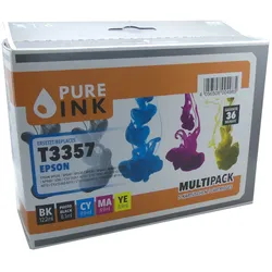 Pure Ink für Epson 33 Druckerpatrone – 5-farbig – Alternativprodukt