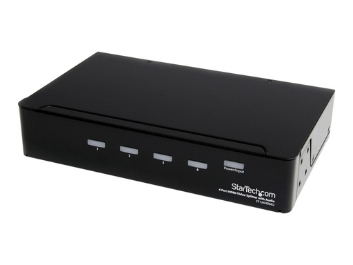 StarTech.com 4 Port High-Speed-HDMI Video Splitter (ST124HDMI2)