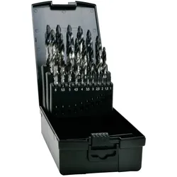 Exact, Bohrereinsatz, 74562 HSS-G TiAIN Spiralbohrer-Set 1 mm, 1.5 mm, 2 mm, 2.5 mm, 3 mm, 3.5 mm, 4 mm, 4.5 mm, 5