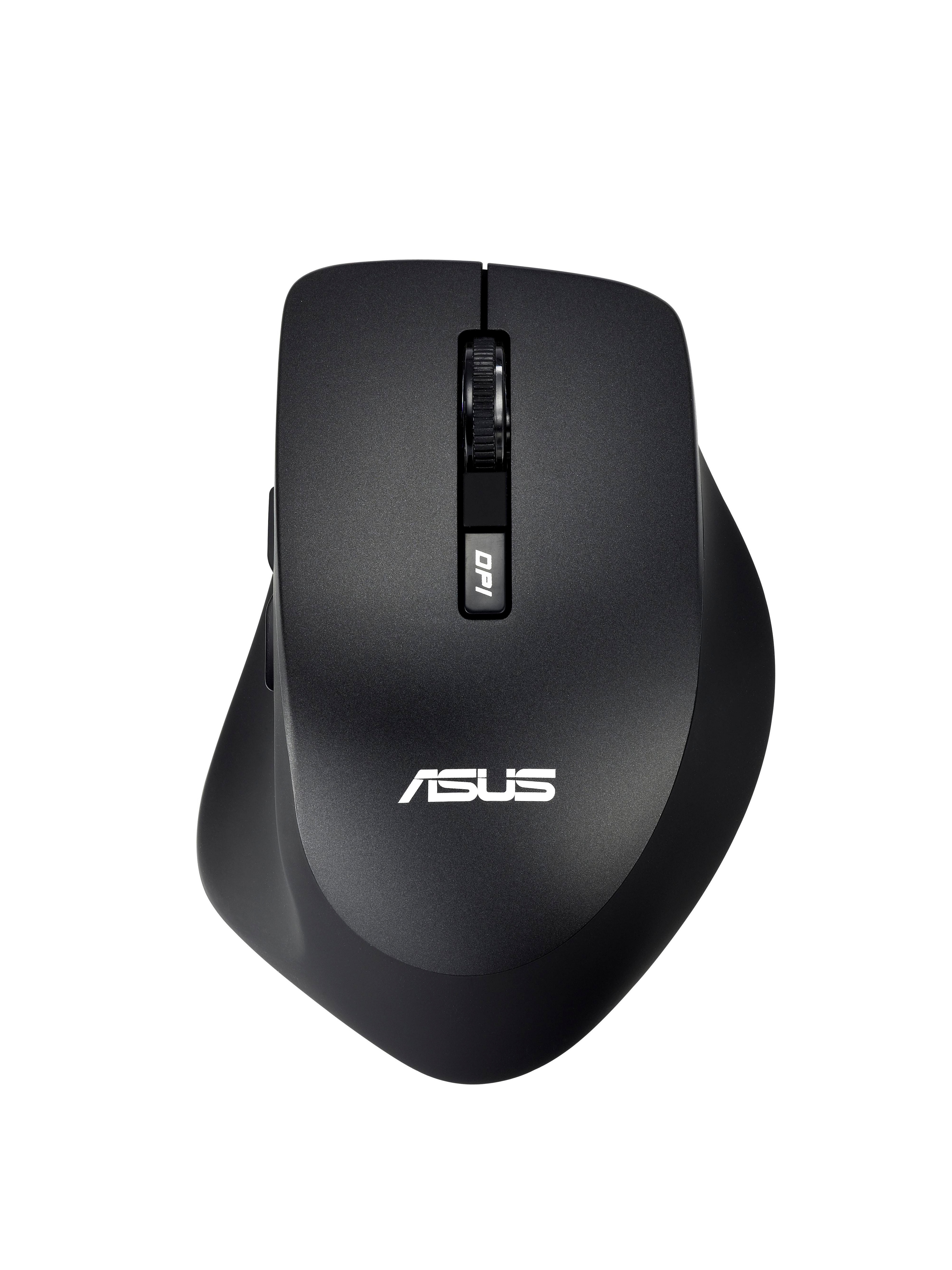 ASUS WT425 Maus Schwarz kabellos (Funk) für Rechtshänder