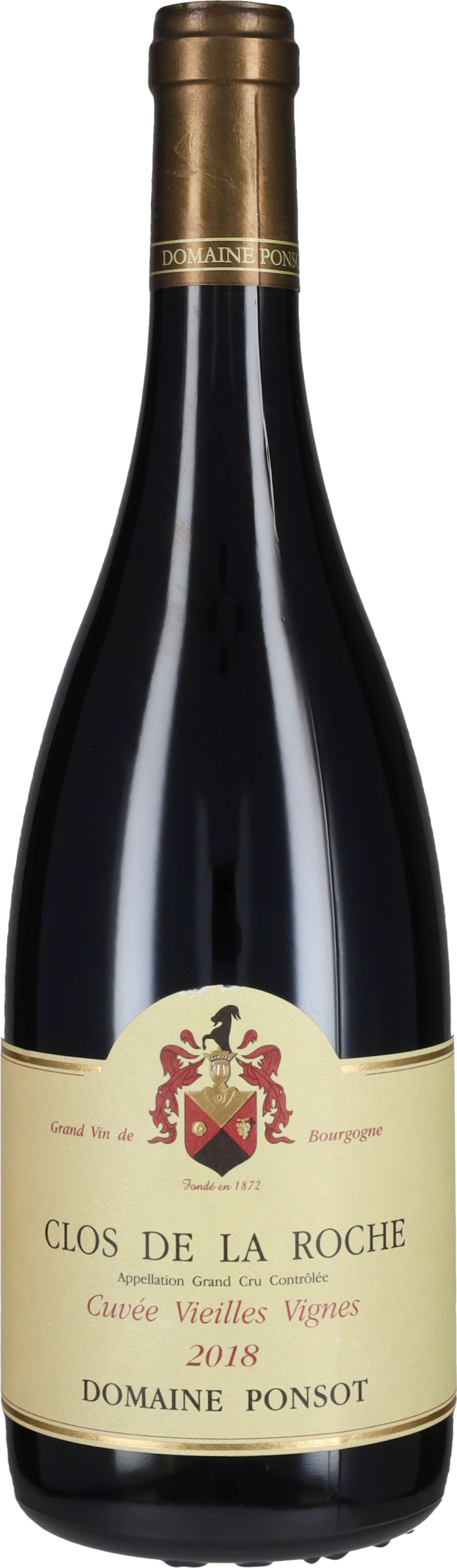 'Clos de la Roche' Grand Cru Vieilles Vignes Domaine Ponsot 2018