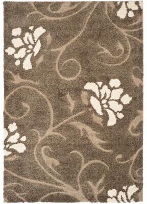 SAFAVIEH Florida Shag Nanny Floral Scroll 1.2-inch Thick Rug