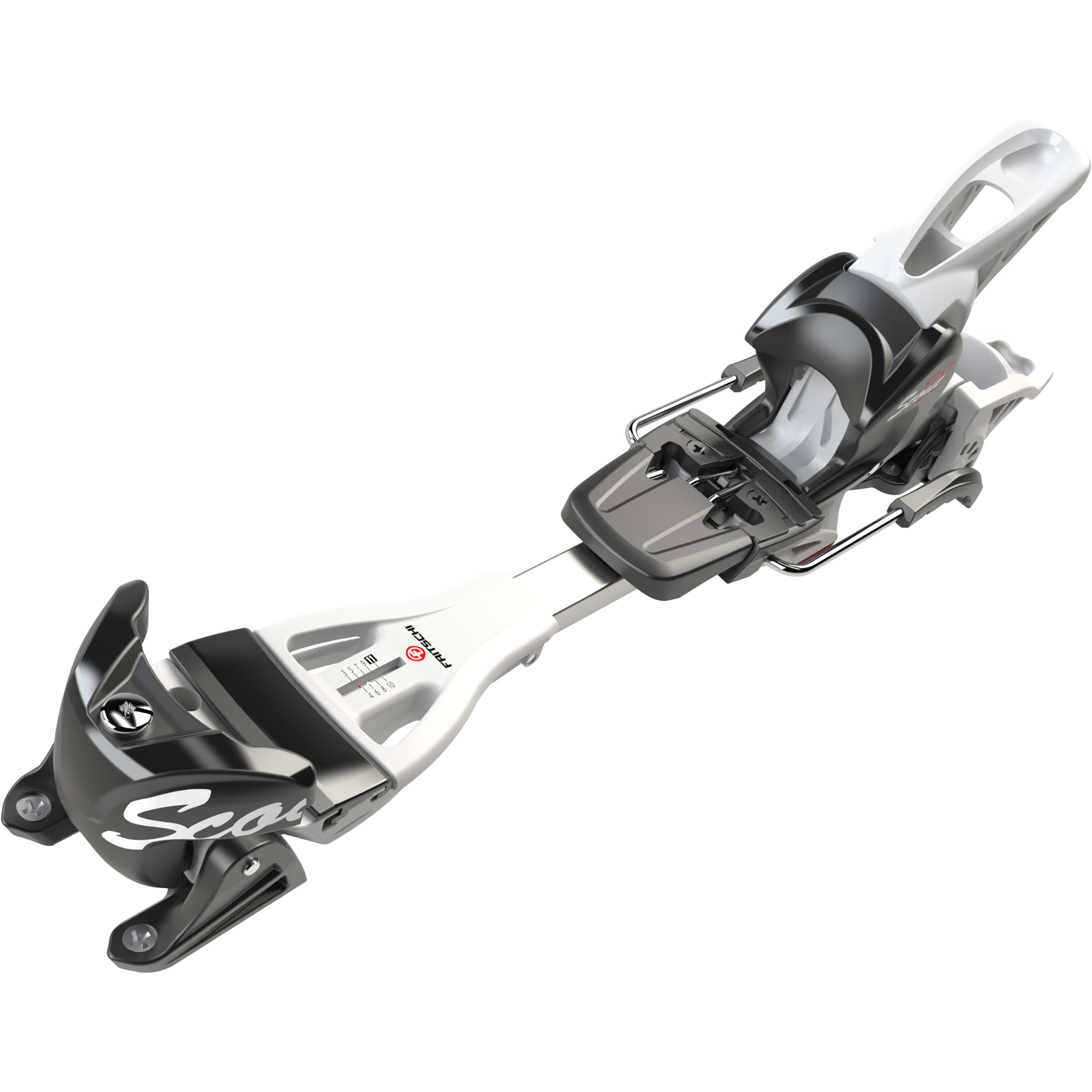 Fritschi Scout 11 Stopper 100 Tourenbindung Tourenbindungen weiss Größe XL | 330 - 370 mm Trekking