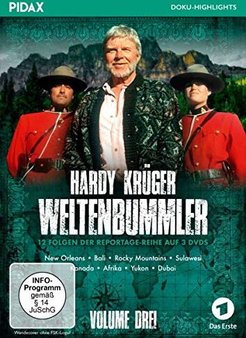Otto Peter - Hardy Krüger - Weltenbummler Vol. 3 / Weitere 12 Folgen der spannenden Reportage-Reihe von Hardy Krüger (Pidax Doku-Highlights) [3 DVDs] - Preis vom 30.09.2026 22:30:23 h