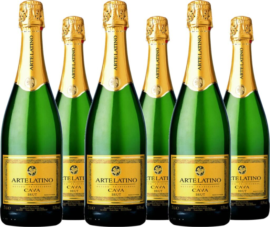 6er Vorteilspaket Arte Latino Cava Brut  Jaume Serra