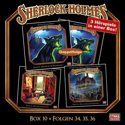 Folgen 34, 35, 36 - Arthur Conan Doyle,Marc Gruppe, Audio, 4251777703588