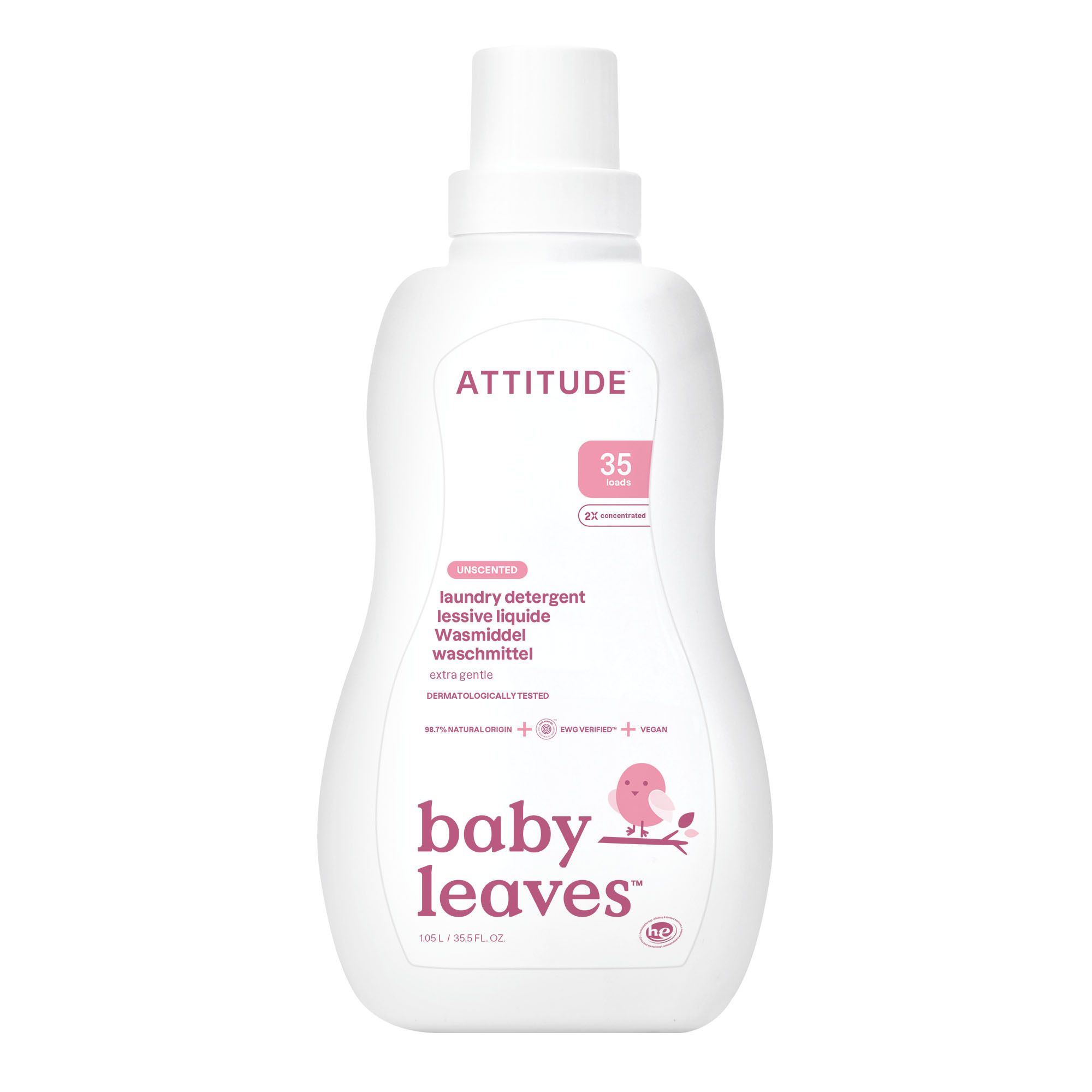Attitude Little Ones Wasmiddel 1050 ml Flüssigseife