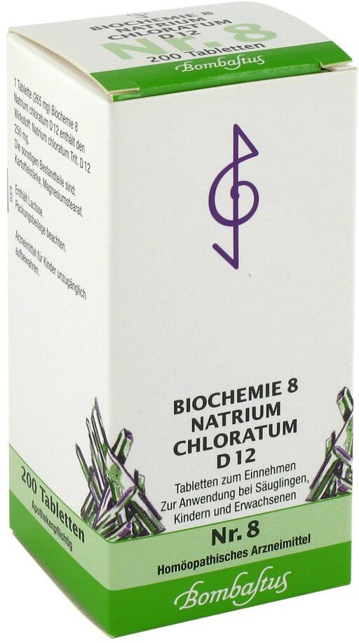 Bombastus Biochemie 8 Natrium chloratum D12 Tabletten 200stk