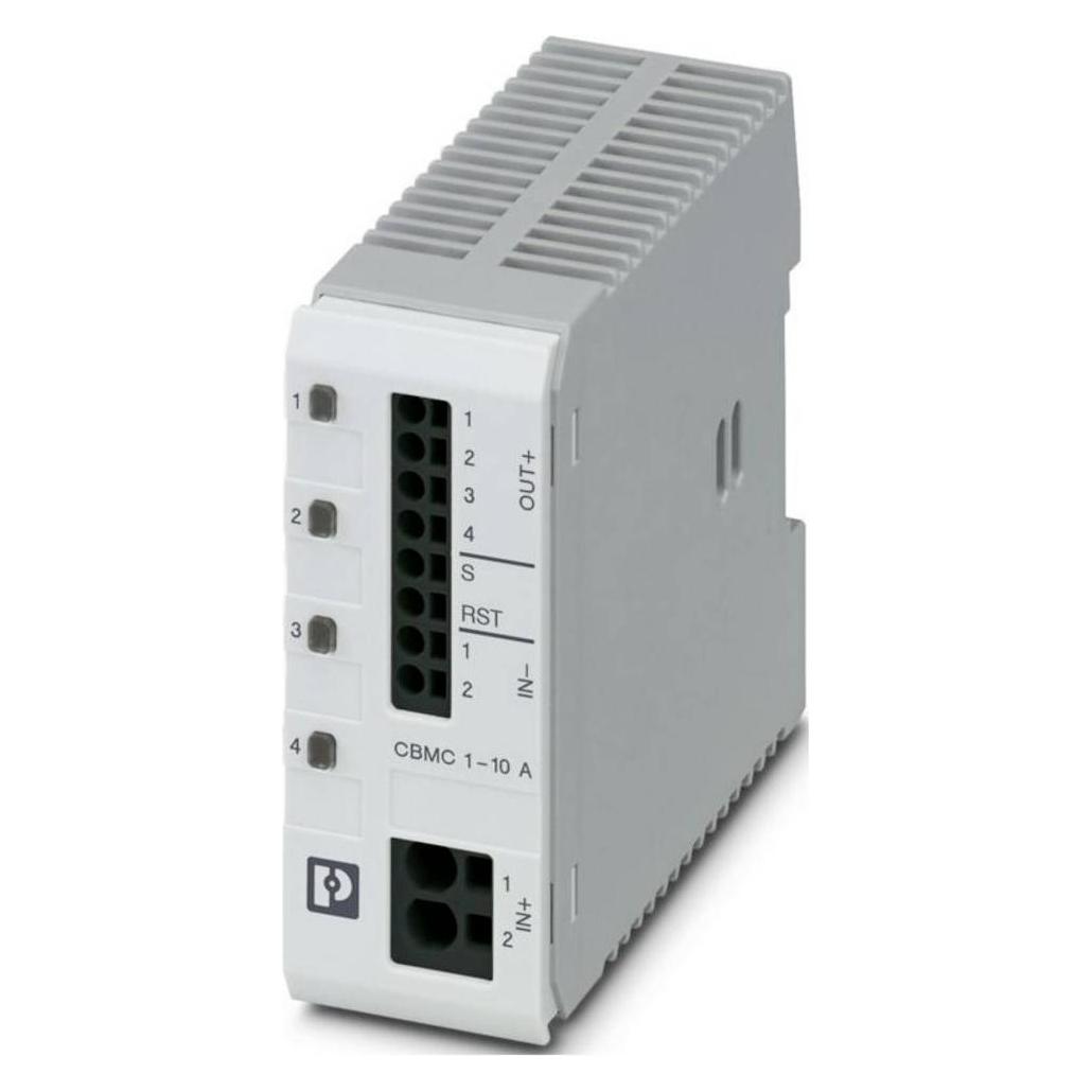 Phoenix Leistungsschutzschalter Elektrogeräte, 10A, Klemme, IP20 (1065729)