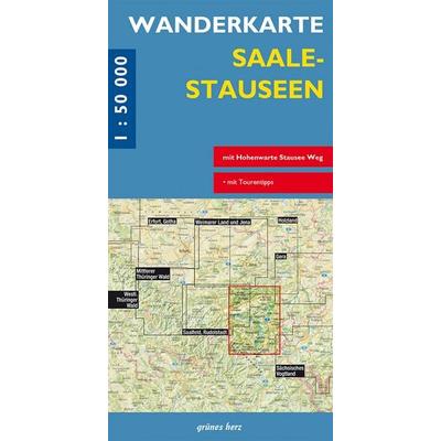 Wanderkarte Saalestauseen, Sonstige von , Grünes Herz, 978-3-86636-459-2
