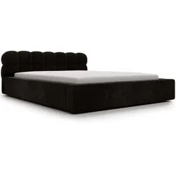 POLSTERBETT Plaza 140x200 Schwarz