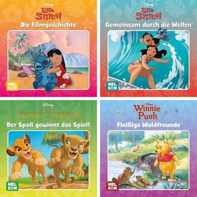 4er-Set Maxi-Mini 56: Disney Klassiker, Set von , Nelson, 978-3-8451-2851-1