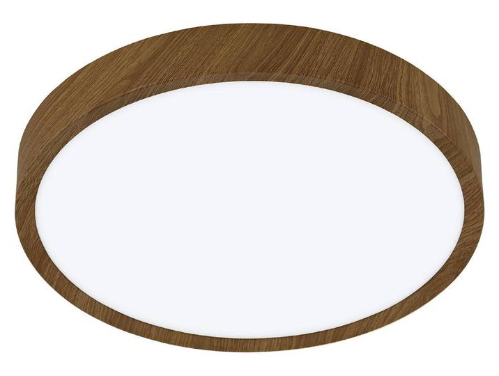 Eglo 98602 MUSURITA LED 6x plafonnier 6x5\,5W Ø440mm aspect bois naturel blanc chaud