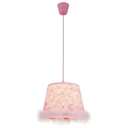 Globo 15720 Tarso Hängeleuchte Kunststoff Pink, 1X E27