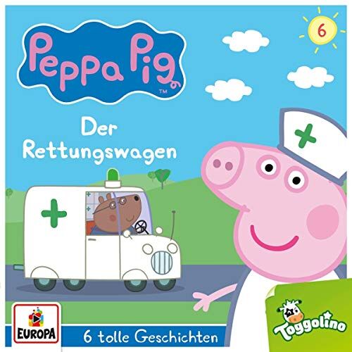 Peppa Pig Hörspiele - 006/Der Rettungswagen (und 5 weitere Geschichten) - Preis vom 14.10.2026 23:07:16 h