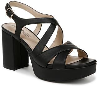 Women's Adrianna Sandal by LifeStride in Black (Size 8 M)