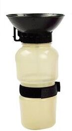 Fusion Finds Hydra Paws Portable Dog Travel Water Bottle For Outdoor Hiking & Travel grey