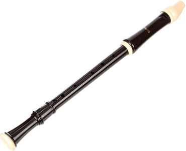 Aulos 211A Robin Tenor Recorder Korpus dunkelbraun