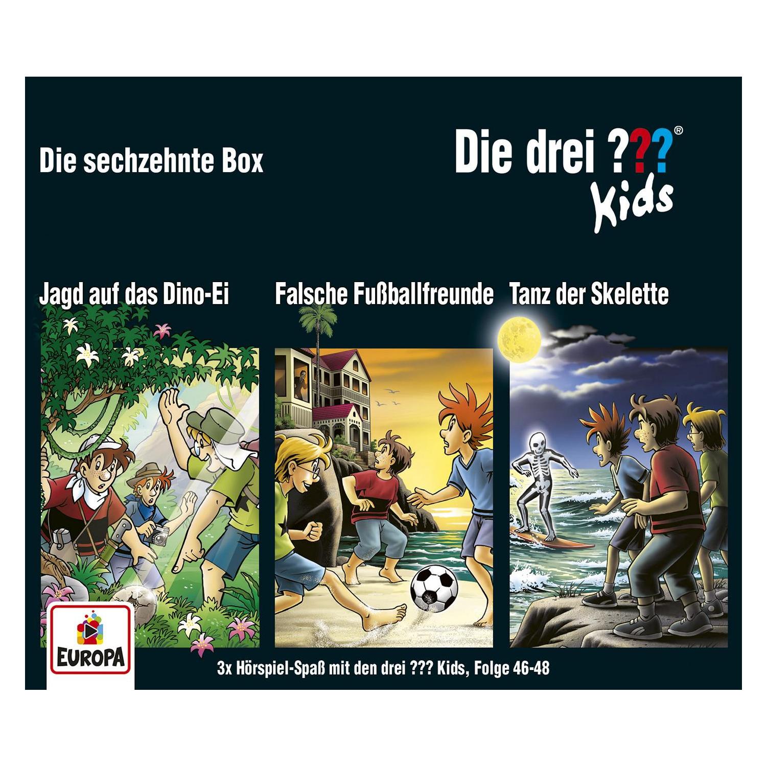 Europa Die drei DREI FRAGEZEICHEN kids - 16 Box (F46-48) (75901192)