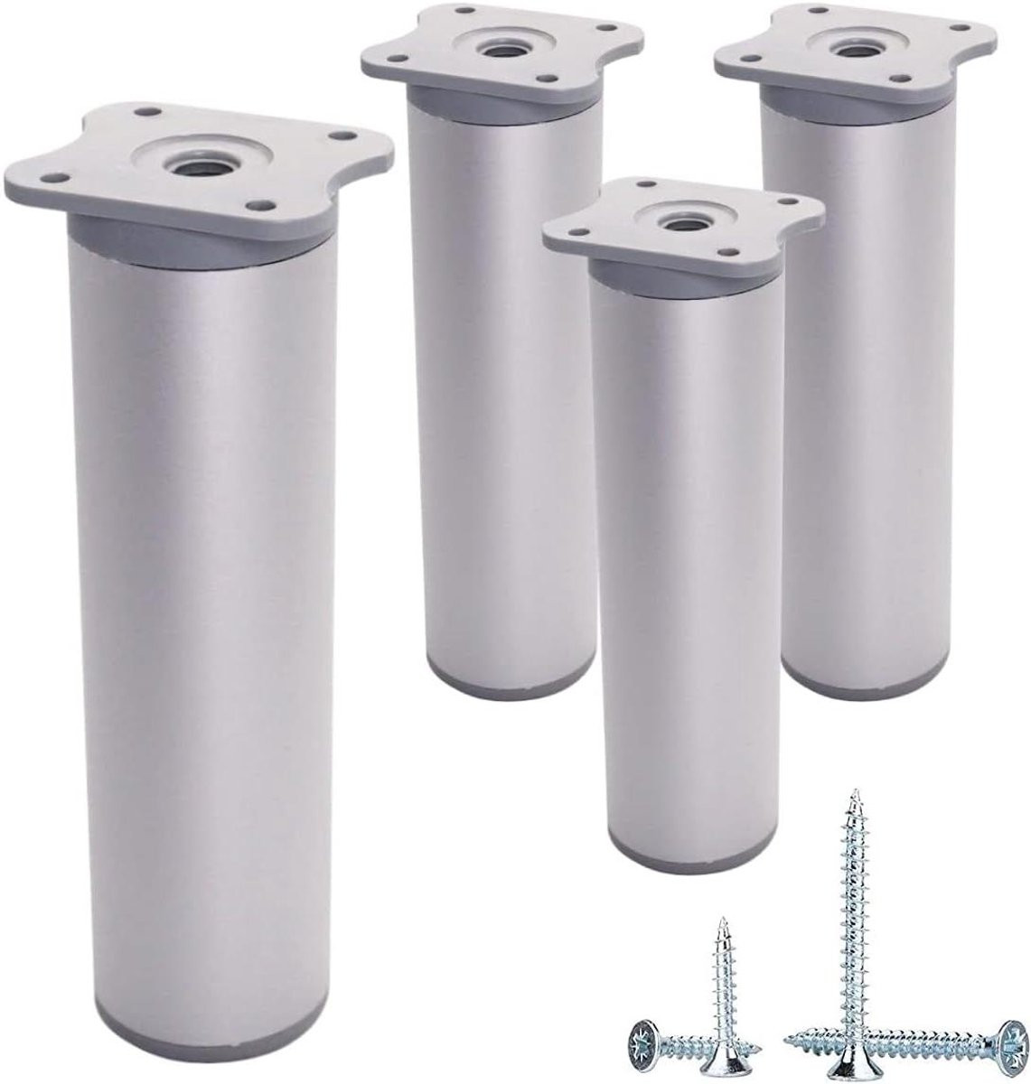 Verstelbare aluminium meubelpoten van 150 mm voor het versterken van meubels