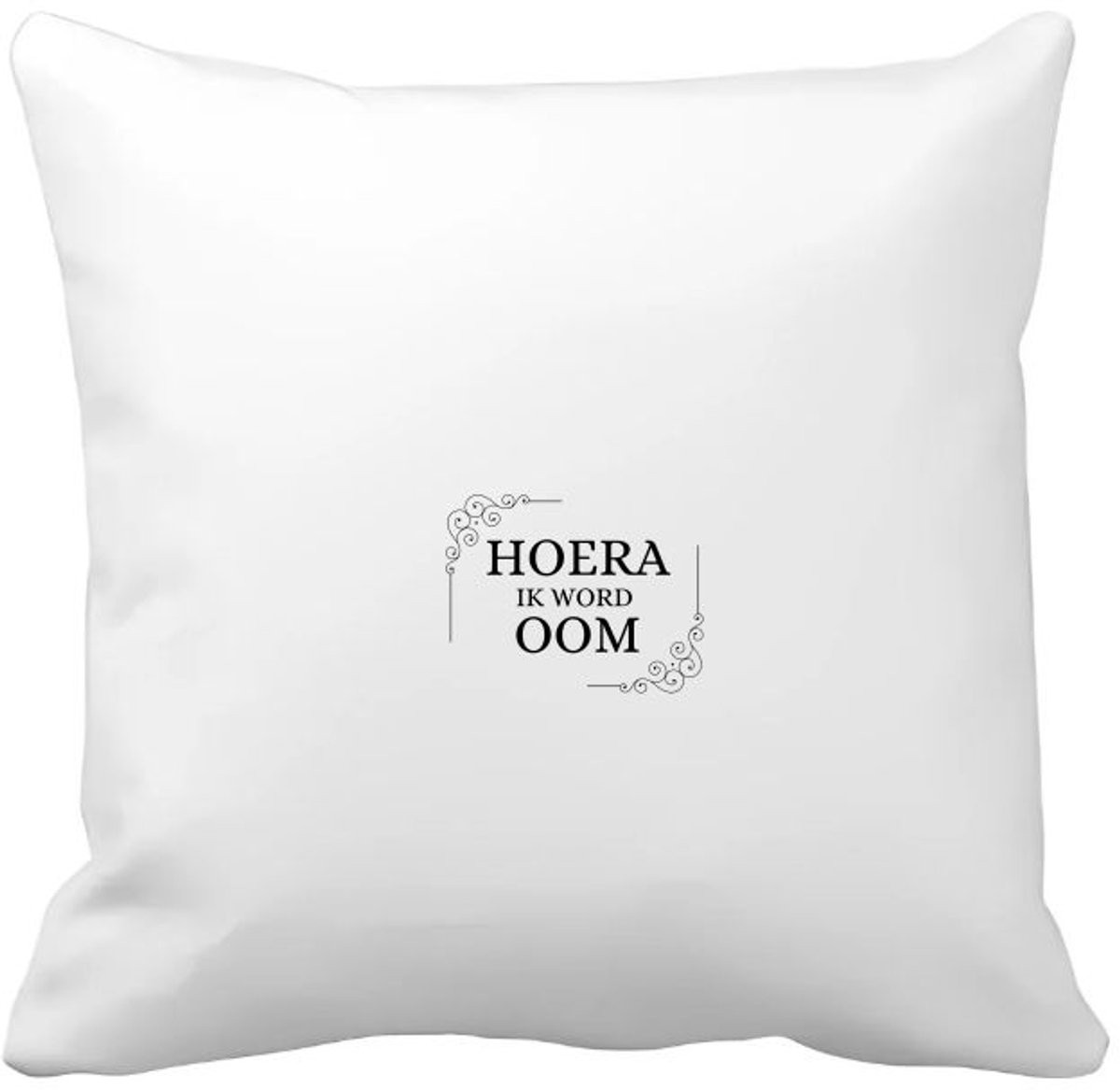 Akyol Kussenhoes Hoera ik word oom - 40 x 40 cm