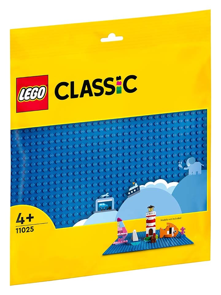 LEGO® Classic: Blaue Bauplatte - ab 4 Jahren - onesize