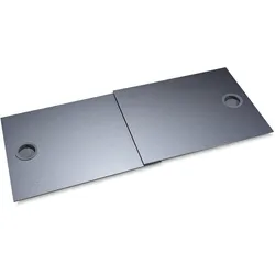 Deckscheiben Grau kompatibel für Eheim incpiria 200LED Aquarien mit Schiebedecke...  reflektierend Grau incpiria 200LED        