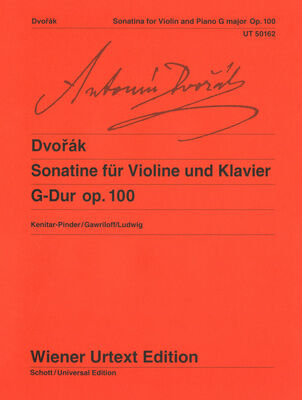 Wiener Urtext Edition Dvorák Sonatine für Violine