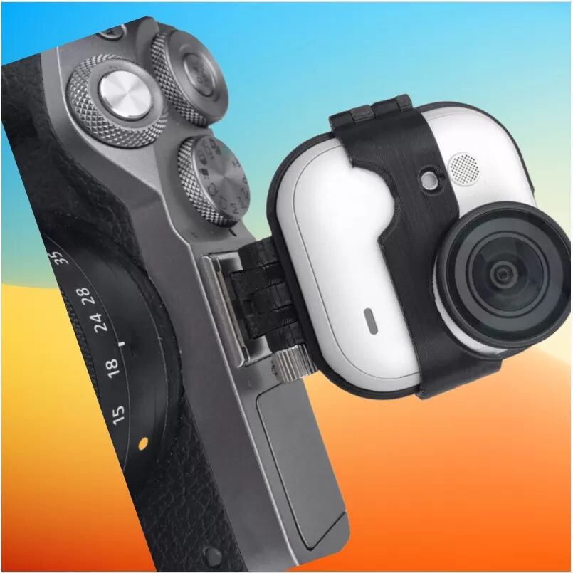 INF Blitzschuh-Adapter kompatibel mit Insta360 GO Ultra Kamera - Sicher & Vielseitig