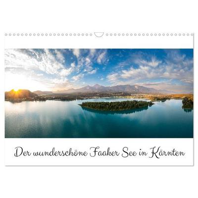 Der wunderschöne Faaker See in Kärnten (Wandkalender 2026 DIN A3 quer), CALVENDO Monatskalender