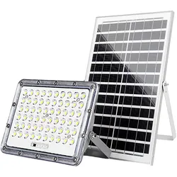 Avizar, Gartenbeleuchtung, LED Solarstrahler aussen 9000K mit Sensor (IP65)