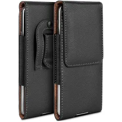 moex Plug Case Oukitel G5 Handy Gürteltasche Leder
