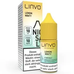 Linvo Lemon Minty NicSalt Liquid 10ml / 10mg