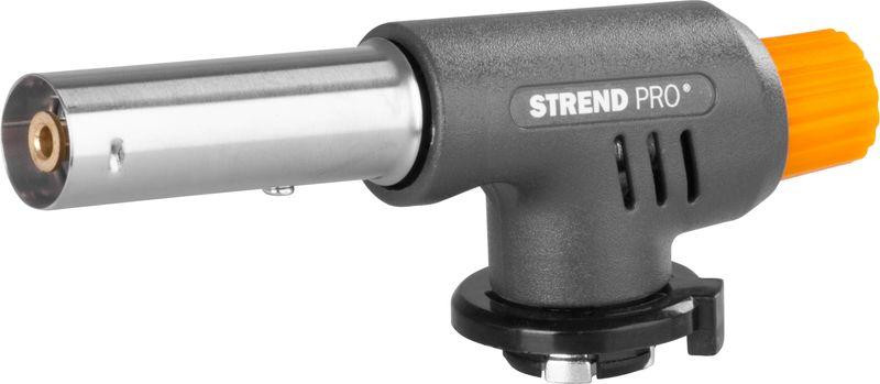 Strend Pro 9002D Gasbrander met piezo voor gaspatronen met ventiel