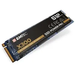 Emtec X300 512 GB M.2 PCI Express 3.0 NVMe 3D NAND