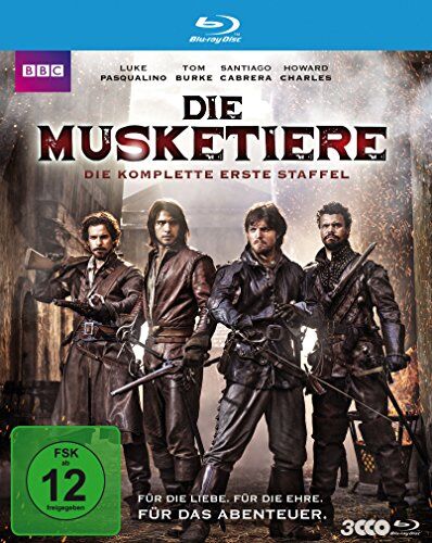 Luke Pasqualino - Die Musketiere - Die komplette erste Staffel [Blu-ray] - Preis vom 10.10.2026 11:48:34 h