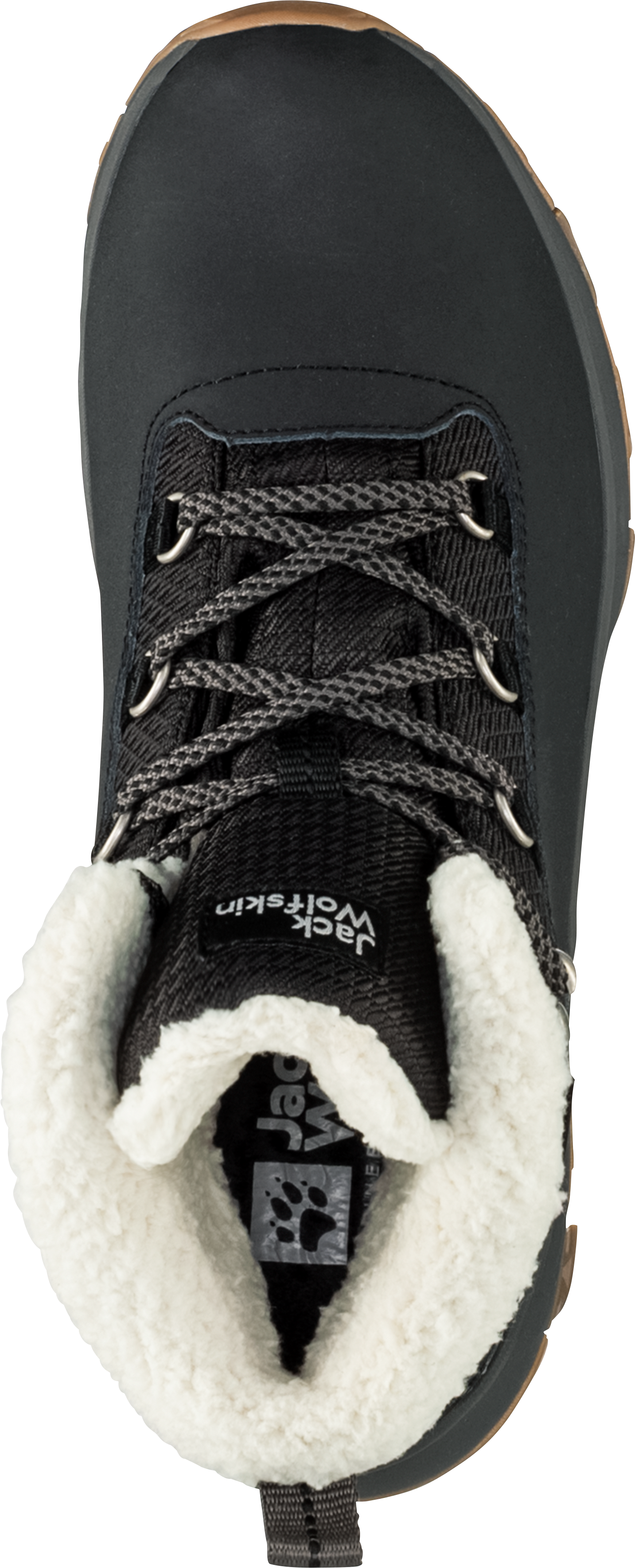 Outdoorwinterstiefel JACK WOLFSKIN "EVERQUEST TEXAPORE MID W", Damen, Gr. 38, grau (phantom), Leder, Textil, Schuhe Outdoorwinterstiefel, Winterboots, Snowboots, Winterschuhe, wasserdicht & gefüttert phantom 38
