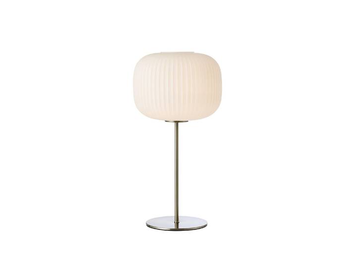 MARKSLÖJD Tischleuchte Sober , weiß, 1, Ø 25cm H: 50cm, 1 Stk., Leuchten, Tischleuchte