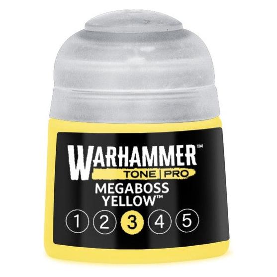 Games Workshop Warhammer Tone Pro - Megaboss Yellow 3 (12 ml) (99189961308)