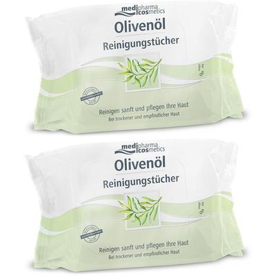 Olivenöl Reinigungstücher 2x 2x25 St Tücher