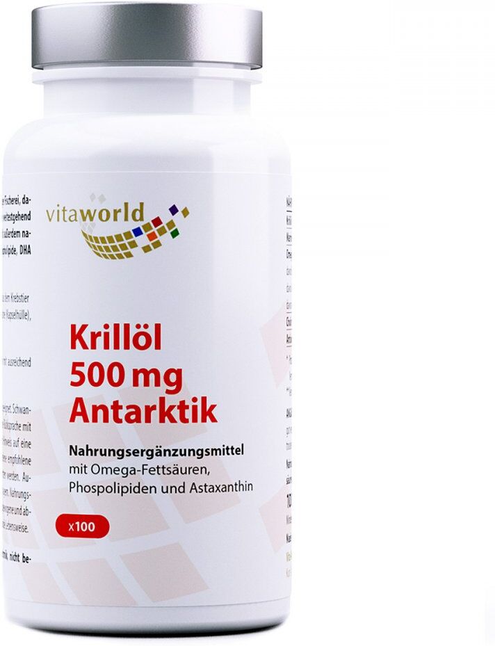 Krillöl 500 mg Antarktik Kapseln