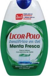 Licor del Polo Dentifrico 2 en 1 Menta Fresca 75 ml