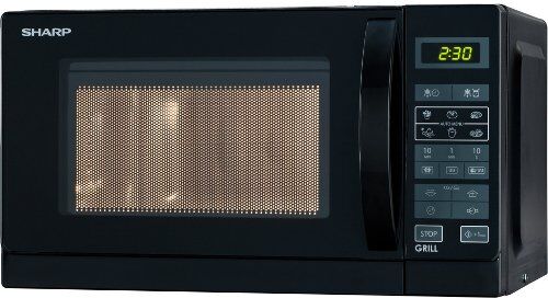 Microonde Sharp R 642BKW Black