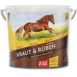 Josera Kraut&Rüben Mineral Pferdehauptfutter 4 Kilogramm